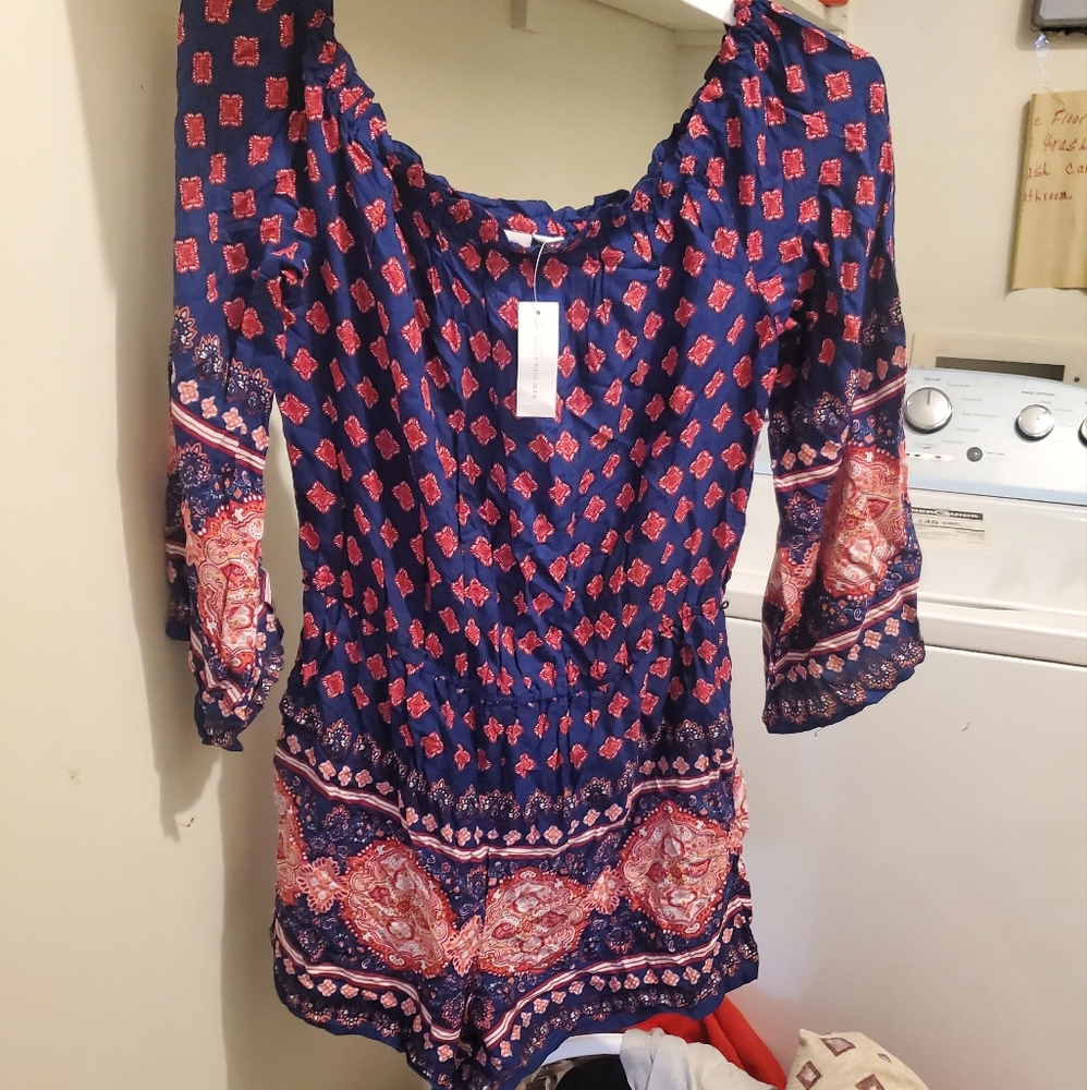 NY & Company floral romper